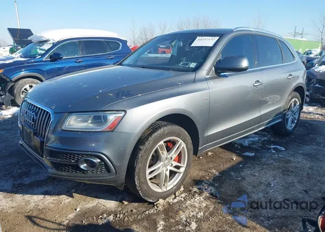 2013 Audi Q5 3.0T Premium Plus from USA, damaged, VIN WA1DGAFP2DA043126